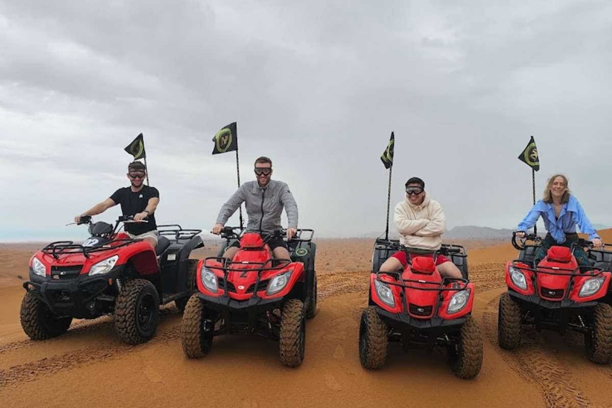 quad-biking