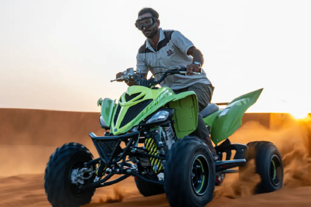 Yamaha 700cc Raptor + Shared Transfer